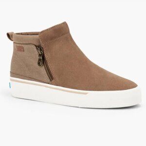 Womens Keds® Cooper Zip Suede Canvas Sneakers 8.5M